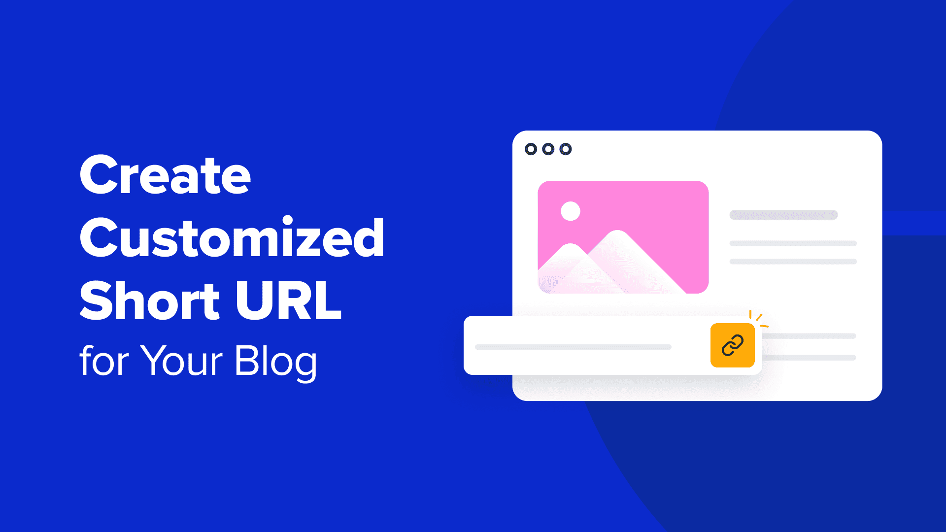 custom short URLs for branding